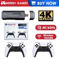 P5PRO GD10PLUS Portable Video Game Console With Wireless Controllers 4K HD TV Retro Game 50 Emulators 40000+ Games For PS1/N64/DC