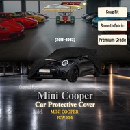 MINI COOPER JCW F56(2014-2023) WING Car Cover Logo Printed Protecting Elastic Fabric AntiScratch For