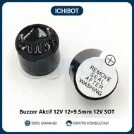 Active Buzzer 12V SOT 12x9.5mm Active Piezoelectric Alarm Buzzer