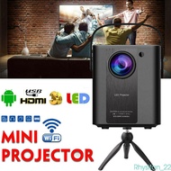 Mini Wifi Projector Android 4K Full HD 1080P LED Home Video Beamer Projector HDMI USB Portable