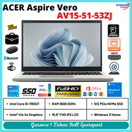 Acer Aspire Vero AV15-51-53ZJ | Intel i5-1155G7 | RAM 16GB | 512GB SSD | Wind 11 | 15,6" FHD IPS