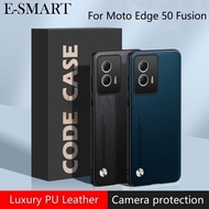 For Motorola G85 Edge 50 Pro Case Frosted Soft Leather for Environmental Protection for Motorola Edg