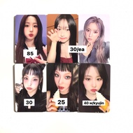 [READ DESCRIPTION] NMIXX HAEWON JIWOO KYUJIN PC PHOTOCARD LD BENE POE POB LUCKYDRAW MAKESTAR TIN CAS