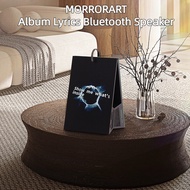 Morrorart Y1 Time Album Lyrics Bluetooth Speaker Electronic Calendar Audio desk decor  Morror Art 10