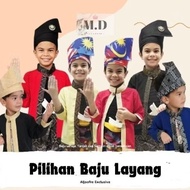 Baju Layang Merdeka | Baju Merdeka Budak Lelaki | Baju Bangsawan | Baju Pendekar | Baju Persembahan 