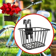 Nishiyuenyi Bicycle Storage Basket Made of Metal Wire, Front with Hooks, Accessory, Easy to Install,