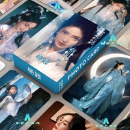 50张镭射小卡Angelababy杨颖小卡敦煌飞天周边自印小卡LOMO卡闪卡huyulian3.my260707