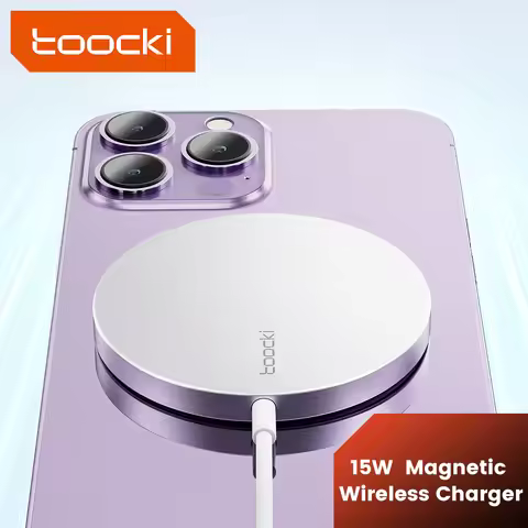 Toocki 15W Magnetic Wireless Charger For iPhone 14 QI Fast Wireless Charging Pad For iPhone 13 12 Ul