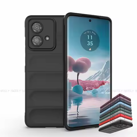 For Motorola Moto Edge 40 Neo Case Cover Matte TPU Case Shockproof Silicone Protective Phone Cover M