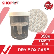 ShopRYT Dry Box Empty Case Refillable Tub Filament Dryer Box Transparent Structure Design