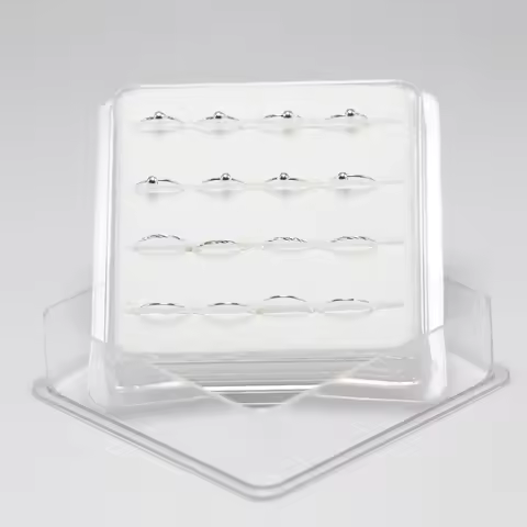 22G 925 sterling silver Nose Ring Tragus Helix Ear hoop Piercing Ring 16pcs/pack
