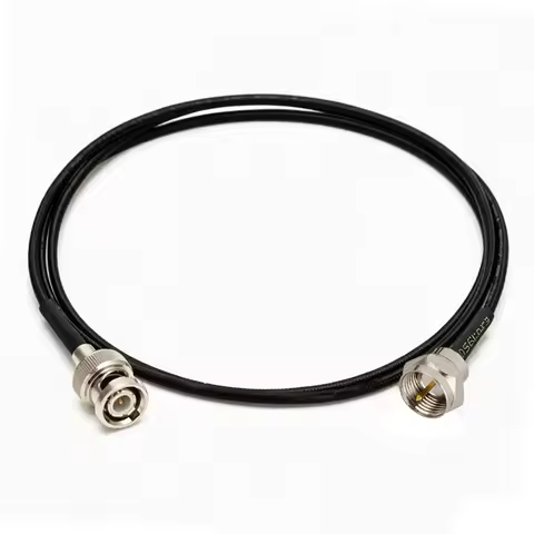 BNC Male to F Type Male Plug Pigtail Cable Adapter RG174 20cm/30cm/50cm/100cm NEW