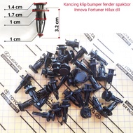 Bumper fender bumper clip button bumper Innova Yaris Altis Hilux Fortuner