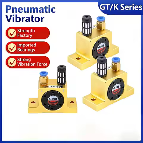 Pneumatic Vibrator GT10 Small Turbine Vibrator GT25 Lower Bin Oscillator Vibration GT8/13/16/20