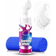 Water-free Sneaker Cleaner, White Shoe Cleaning Kit for Trainer Shoes, Tennis, Running, Golf, PU, Ca