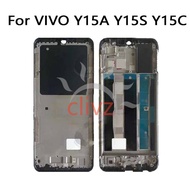 Front frame For VIVO Y15A Y15S Y15C LCD frame Housing middle Replacement