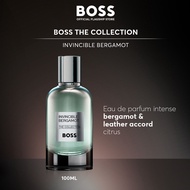 BOSS The Collection Invincible Bergamot Eau De Parfum Intense For Men 100ml - Bergamot Leather Accor