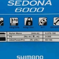 Reel Shimano SEDONA 6000 FI Original Garansi Resmi Shimano BEST