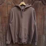Hoodie GU by UNIQLO basic milk chocolate/brown cool bet, size XL, pxl (70x60)