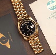 Rolex Day-Date 18038 ‘Black Diamond’ Dial