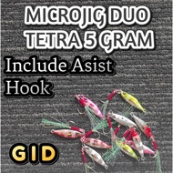 FISHING BAIT JIG MICROJIG DUO TETRA 5GRAM FISHING BAIT MICROJIG 5 GRAM UL CASTING BAIT FISHING LURE