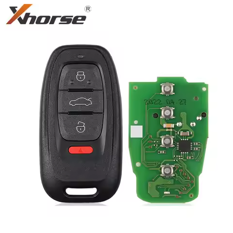 In Stock Xhorse XSADJ1EN XSADJ1GL 315MHZ/433MHZ/868MHZ Xhorse VVDI 754J Smart Key for Audi A6L Q5 A4
