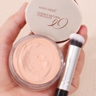 concealer MAYCHEER Natural Essence Concealer Foundation Cream Cover Eye Bags Dark Circles Spots Acne