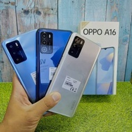 OPPO A16 RAM 3/32GB SECOND BEKAS SEKEN FULLSET EX OPPO RESMI INDONESIA