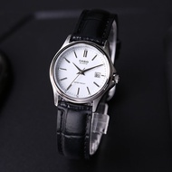 Casio Standard รุ่น LTP-1183E-7A นาฬิกาข้อมือผู้หญิง สายหนังสีดำ หน้าปัดขาว - มั่นใจ สินค้าของแท้ 100% ประกันศูนย์ 1 ปีเต็ม