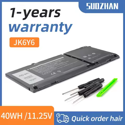 SUOZHAN New JK6Y6 C5KG6 Battery For Dell Latitude 3410 3510 Vostro 5300 5401 5402 5501 5502 Inspiron