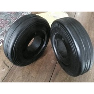 Rubber trolley wheels 8" trolley | Trolley Wheels | 8 inch trolly