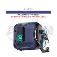 AirPods 4 & ANC Case Compatible Security Lock Built-in Phone Stand Heavy Duty Armor