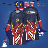 Baju Merdeka Muslimah 2024 Malaysia Jersey T Shirts Muslimah Sport Wear Set Family Set Muslim T shir