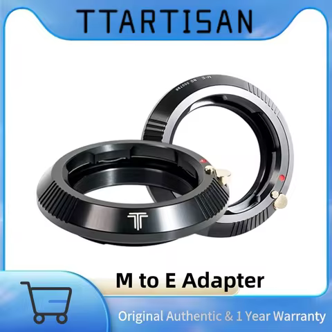 TTArtisan Leica M - SONY FE Lens Adapter Manual Focus for Leica M Mount Lens to Sony FE Mount Camera