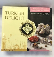 開心果石榴味 土耳其軟糖 200克 Turkish Delight Pistachio, Pomegranate Flavour 200gr此日期前最佳 2026年11月3日