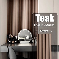 [10PCS] 10ft Fluted Wall Panel WPC Fluted Wall Panel Waterproof insect-proof home wall decoration Wo