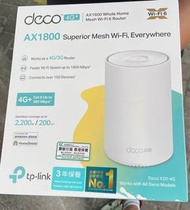 Tp link AX1800 router Deco X20 4G