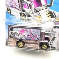 Hot Wheels 21F11F Batch hot whee21 102#RAIJIN EXPRESS Japanese Runaway Truck