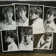 JHOPE Set _BTS WINGS TOUR FACE PHOTO COLLECTION (BANG BANG POP-UP MERCH) READY STOCK
