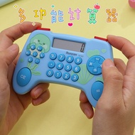 calculator cute casio calculator ❂Elementary School calculator Cute Cartoon Game Console Scientific 