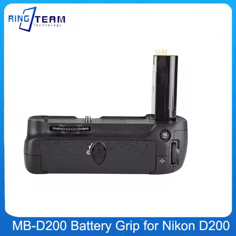 MB-D200 MBD200 Vertical Battery Grip for Nikon D200 SLR Digital Camera Handle Work With 6pcs AA Batt