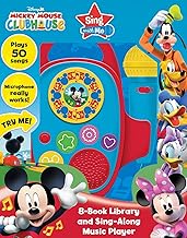 Disney Junior Mickey Mouse Clubhouse: Sing with Me 8-Book Library and Sing-Along Music Player