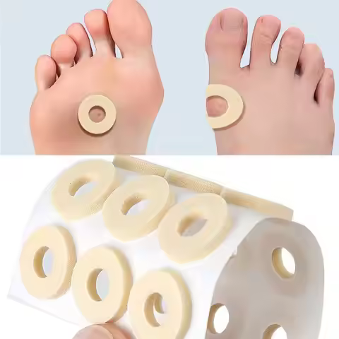 15PCS/Sheet Callus Cushions Shoes Heel Pad Foam Round Toe Foot Corn Bunion Protectors Pads 4 Types F