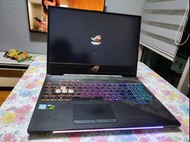 薄身打機i7-8750H 6核12線程接近12個CPU在運作。打機gaming laptop ASUS ROG STRIX SCAR II GL504  i7 generation 8，with GT
