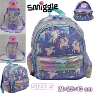 UNGU Smiggle Bag Backpack for PAUD Children / Smiggle School Bag for Girls / Teeny Tiny Backpack Sch