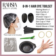 Hair Dyeing Kit 8 In 1 Hair Color Tools Dye Hair Tools Rebonding Tools Hair Dye Brush