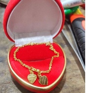 3 gram coin bracelet