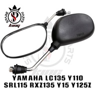 YAMAHA SIDE MIRROR LC135 Y110 SRL115 RXZ Y15 AVANTIZ SOLARIZ Y125Z BATANG CHROME TEBAL CERMIN SISI