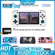 G28 Retro Handheld Video Game Console 128G 4.3 Inch HD Screen Linux Game Player Supports 20+ Emulato