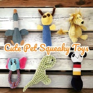 Pet squeaky dog animal soft toy